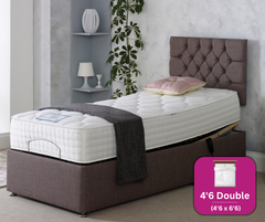 Adjust-a-bed 4ft6 Double Trilogy Adjustable Bed