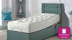 Adjust-a-bed 4ft Small Double Grandeur Natural 2000 Adjustable Bed