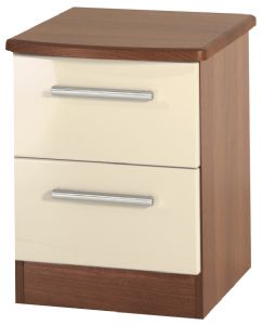 Kingston 2 Drawer Bedside Cabinet
