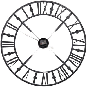 Monthly Promo Antique Grey Skeleton Wall Clock