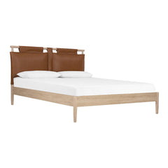 Encore 5ft Bed Frame with Leather Headboard