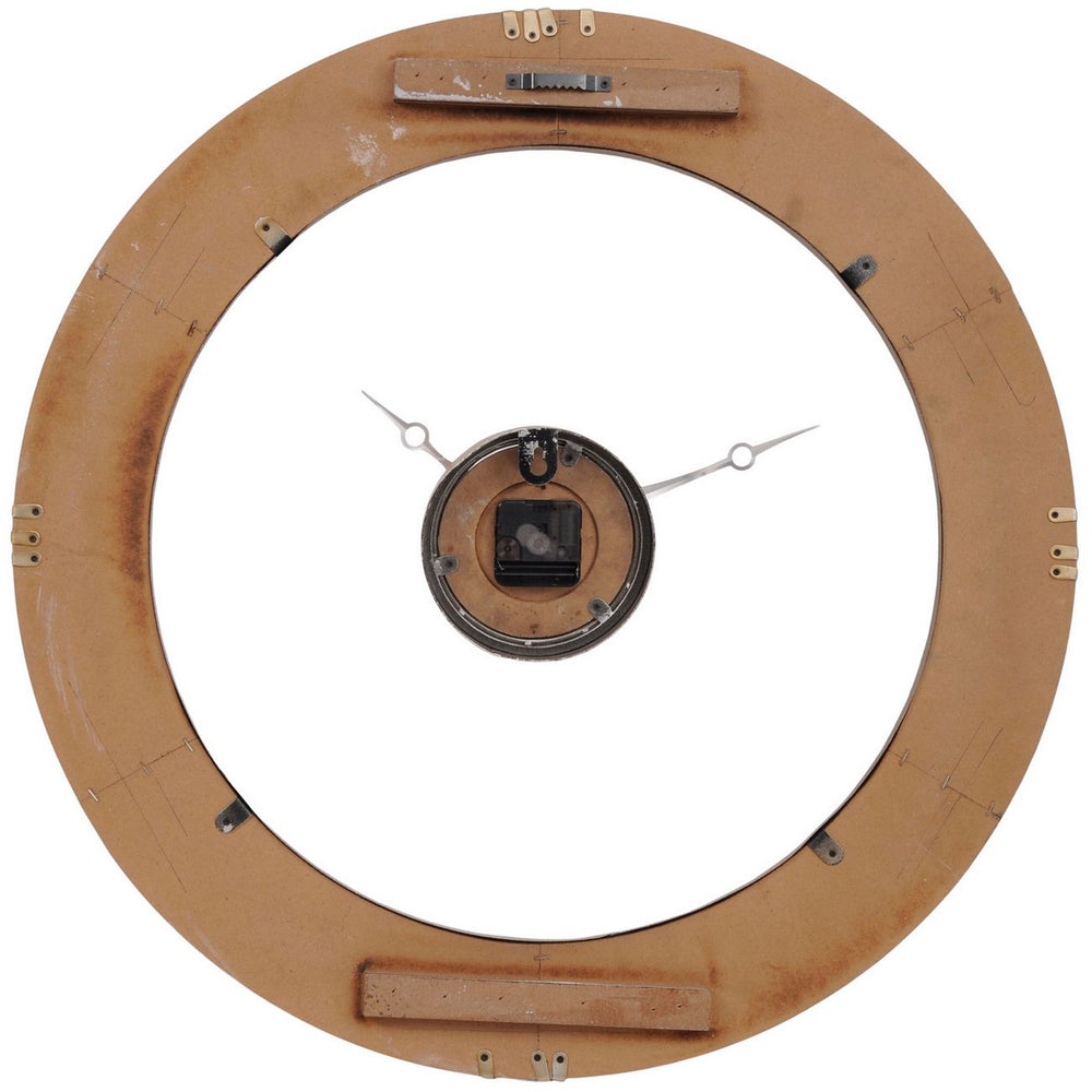 Floating Grey Wall Clock