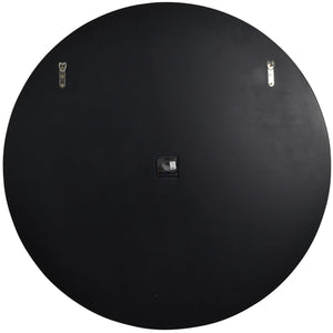 Two Tone Mirrored Round Clock