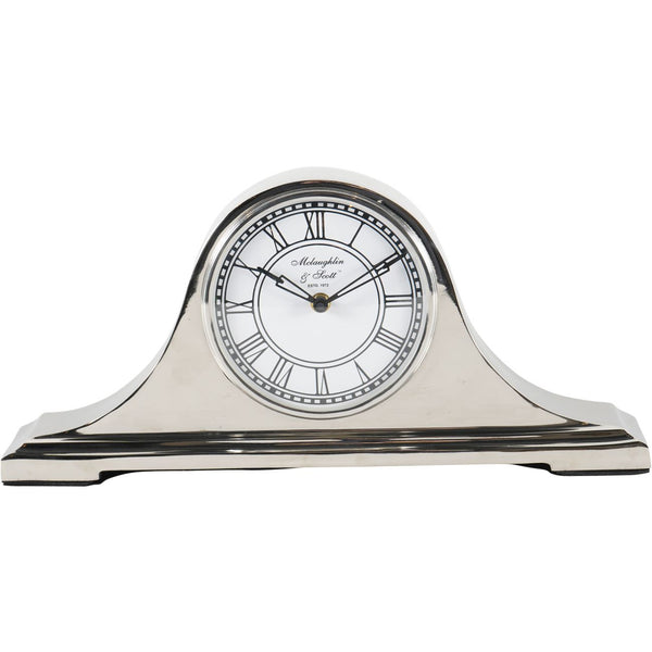 Retro Nickel Carriage Clock