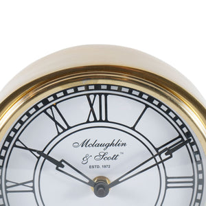 Retro Brass Carriage Clock