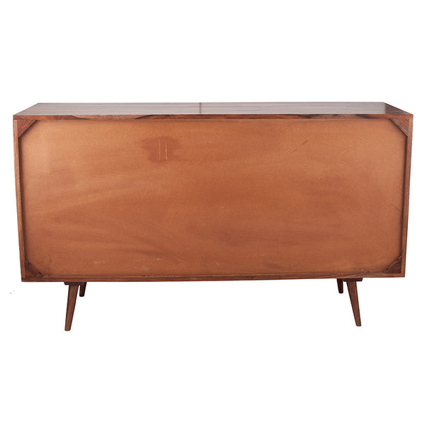 Taj Sheesham Wood Honeycomb Design Sideboard