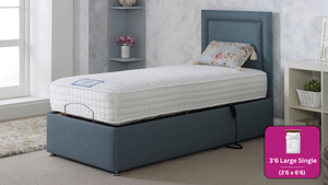 Adjust-a-bed 3ft6 Large Single Eclipse Summer/Winter Adjustable Bed