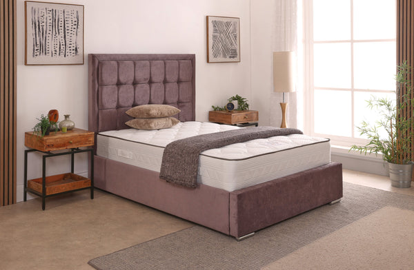 Albany 54inch 4ft6 Double Upholstered Bed Frame with Ottoman Option