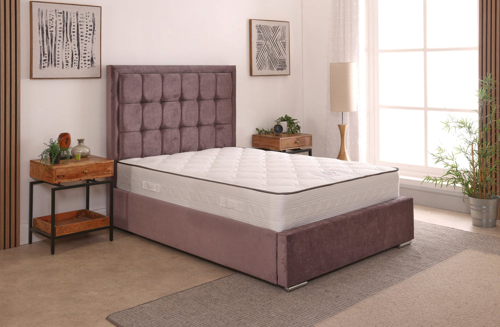 Albany 54inch 4ft6 Double Upholstered Bed Frame with Ottoman Option
