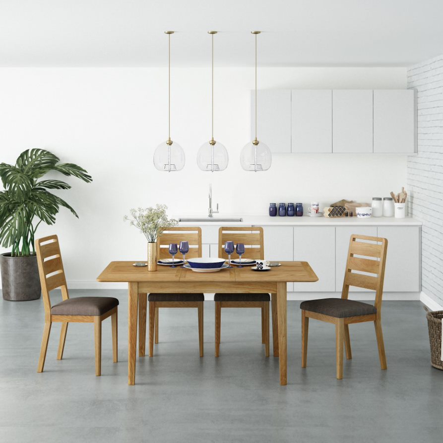 Banff Compact Extending Dining Table