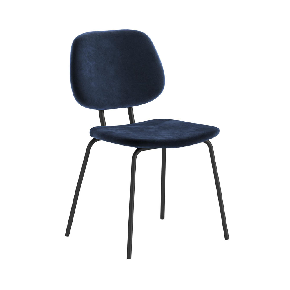 Surrey Navy Velvet Lily Dining Chair