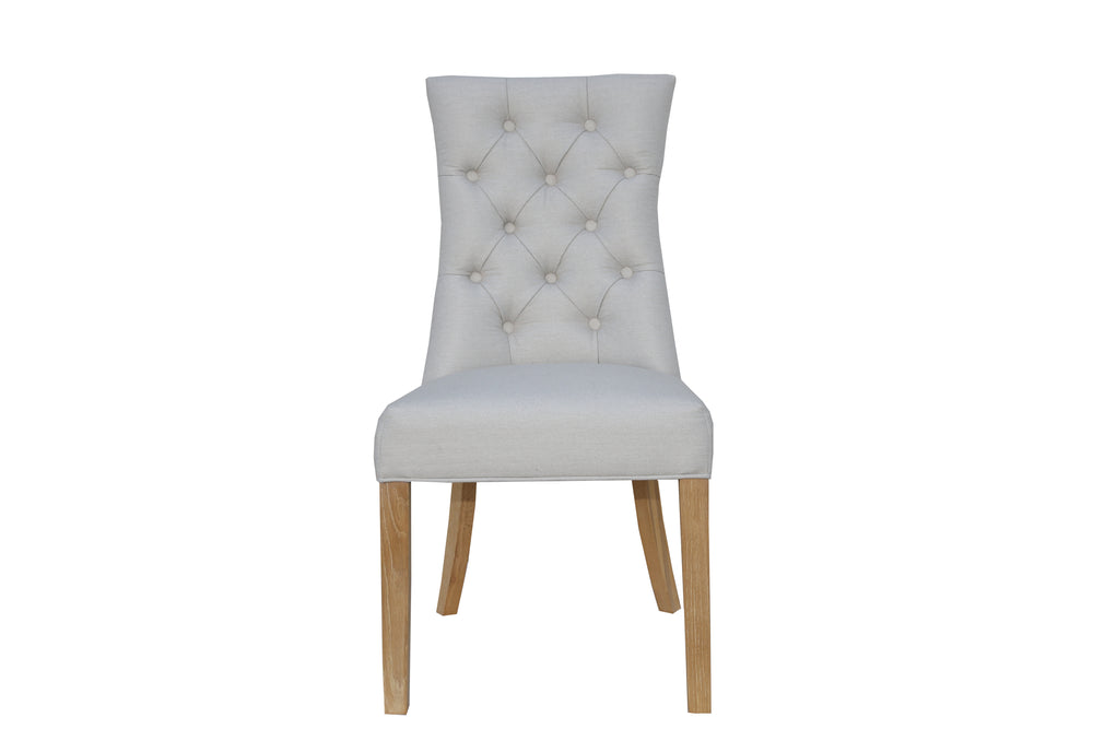 Carla Curved Chair Natural
