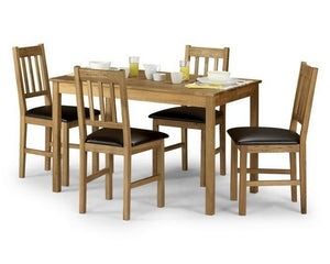 Lille Dining Set + 4 Chairs