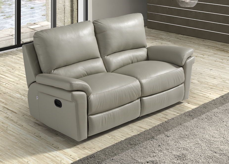 Douglas 3 Seater Italian Leather Sofa (2 seat MAXI)