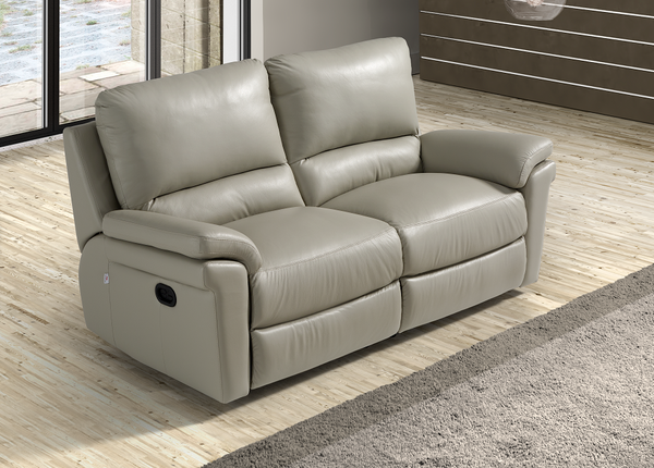 Douglas 3 Seater Italian Leather Sofa (2 seat MAXI)