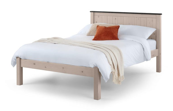 Okehampton 5ft King Wooden Bed Frame with Low Foot End