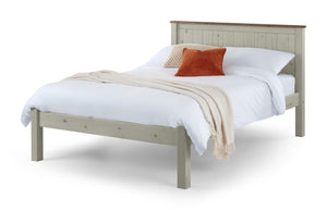 Okehampton 4ft Small Double Wooden Bed Frame with Low Foot End