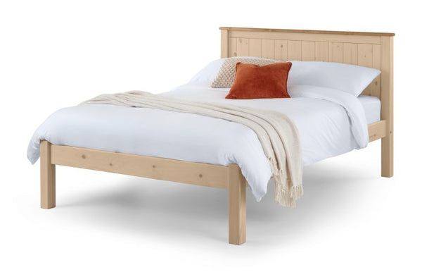 Okehampton 5ft King Wooden Bed Frame with Low Foot End