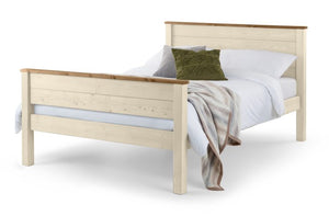 Paignton 5ft King Wooden Bed Frame - High Foot End