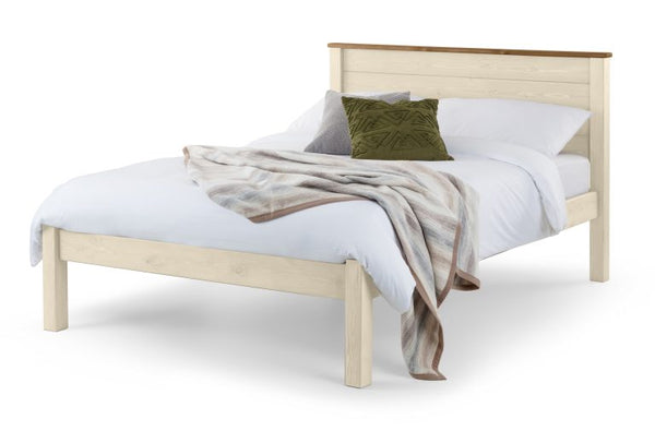 Paignton 5ft King Size Wooden Bed Frame - Low Foot End
