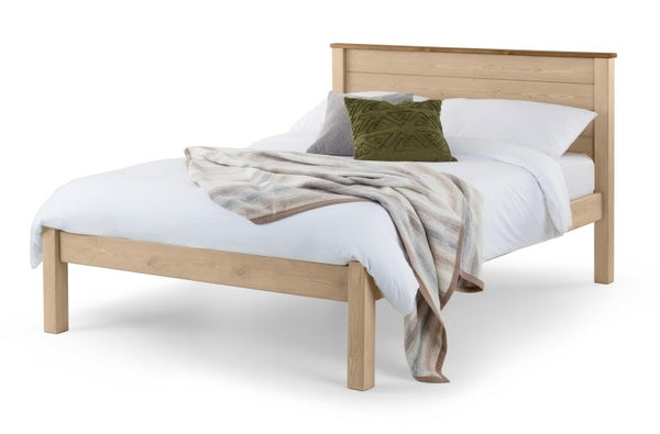 Paignton 6ft Super King Size Wooden Bed Frame - Low Foot End