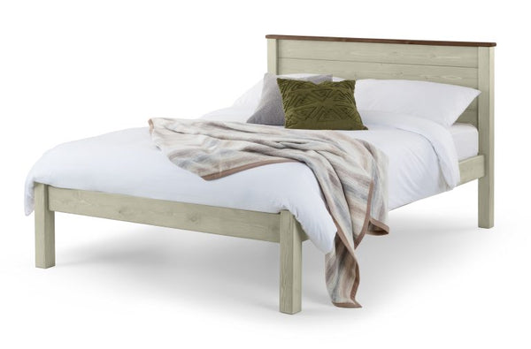 Paignton 4ft6 Double Wooden Bed Frame - Low Foot End