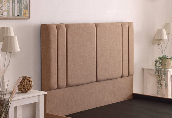 Ezra 48inch 6ft Super King Size Upholstered Bed Frame with Ottoman Option