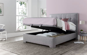 Fallon 5ft Upholstered Ottoman Bed Frame