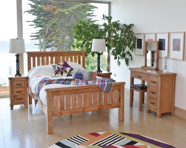 Hastings Solid Oak 4ft6 Bed Frame