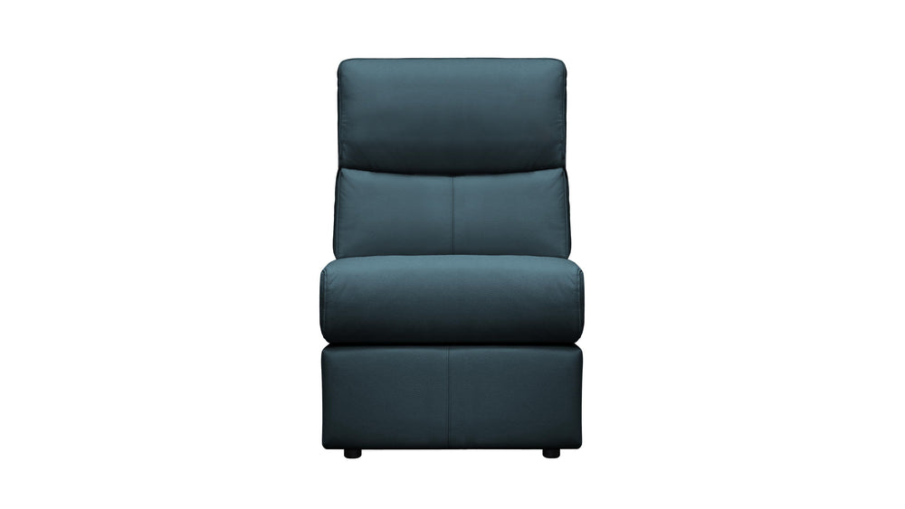 G Plan Harper Leather Armless Unit
