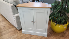 Clearance Chester Ivory Corner Cupboard