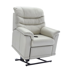 G Plan Malvern Leather Small Dual Elevate Armchair