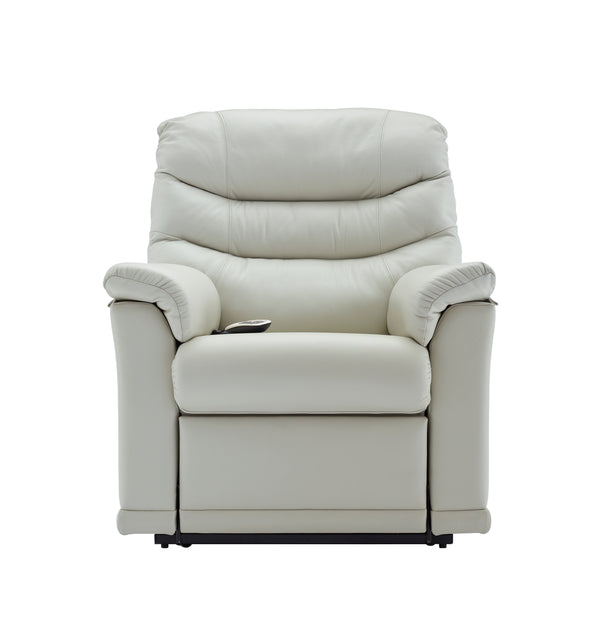 G Plan Malvern Leather Small Dual Elevate Armchair