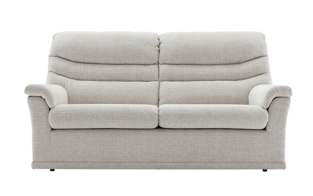 G Plan Malvern Upholstered 3 Seater Fabric Sofa (2 Cushion)