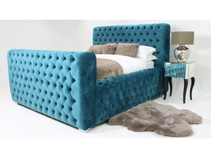 Caracus Upholstered 4ft Small Double Bed Frame