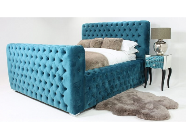 Caracus Upholstered 4ft Small Double Bed Frame