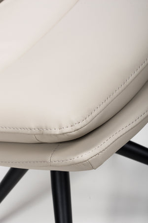 Nimo Swivel Dining Chair Taupe