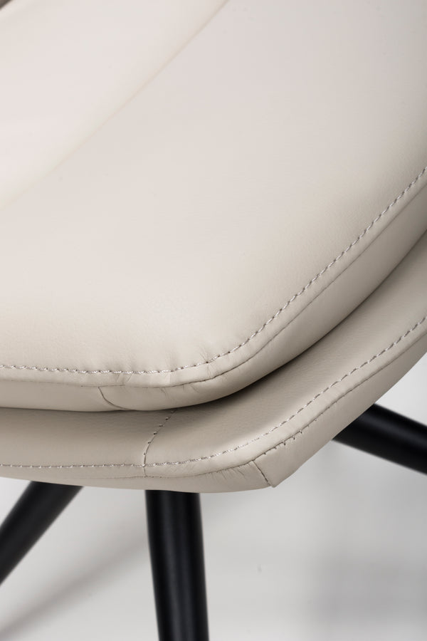 Nimo Swivel Dining Chair Taupe
