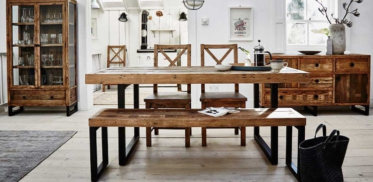 Nassau Console Table - Solid Reclaimed Wood
