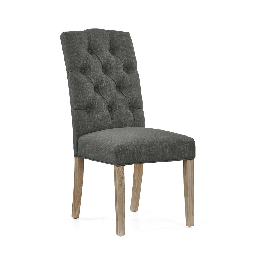 Sandhurst Chelsea Dining Chair - Charcoal