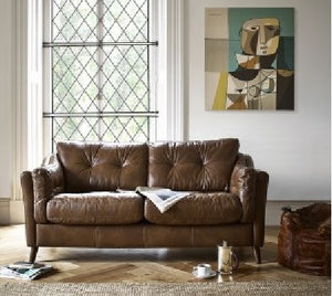 Saddler Leather Midi Sofa