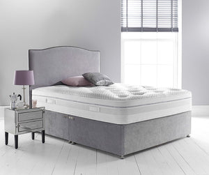 Tencel 1000 6ft Super King Size Pocket Sprung Divan Set 