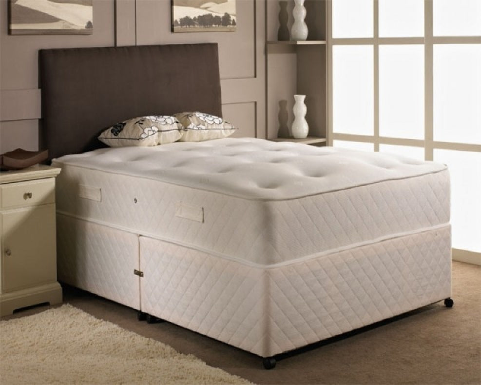 Balmoral Open Coil Sprung 5ft King Divan Set