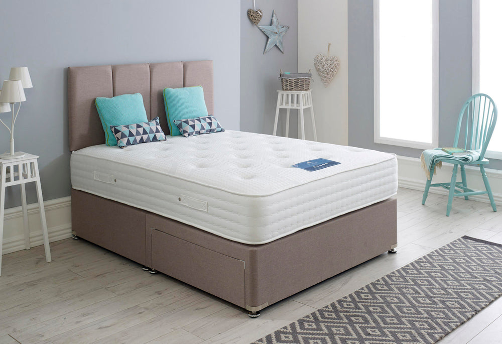 Pocket Tencel Deluxe Duo 3ft Single Divan Set