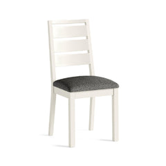 Meadow Brook Oak Dining Chair - Boucle Grey