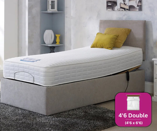 Adjust-a-bed 4ft6 Double Beau Adjustable Bed