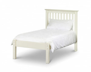 Madrid Stone White 4ft6 Low Footend Bed Frame