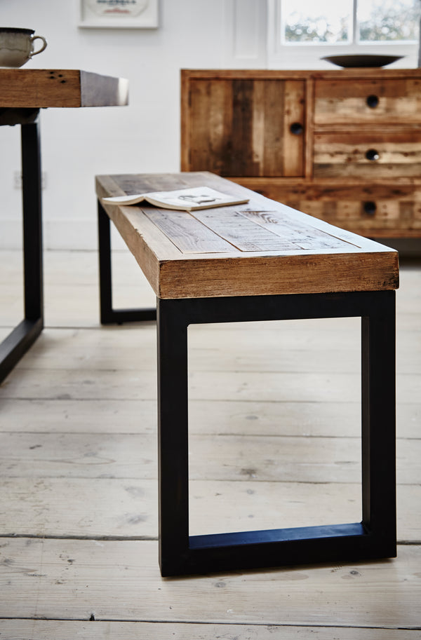 Nassau 155cm Reclaimed Wood Bench