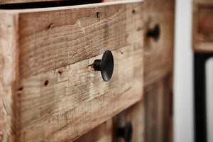 Nassau Wide Sideboard in Solid Reclaimed Wood