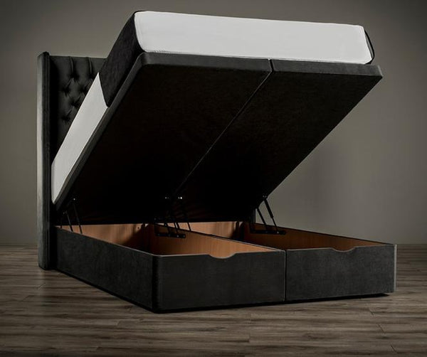 Jupiter 5ft Ottoman End-Lift Storage Divan Base Only